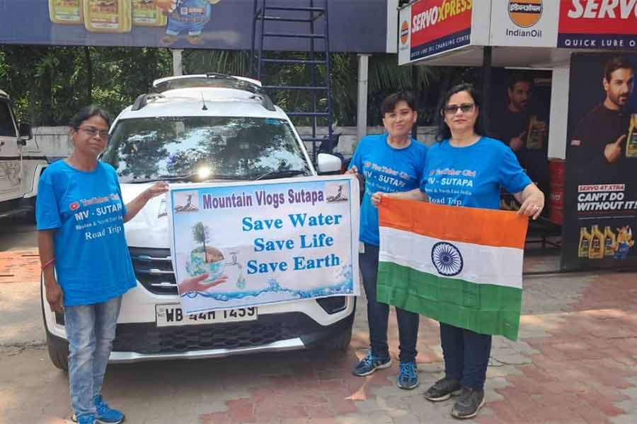 Teachers out for awareness campaign for saving nature and its resources