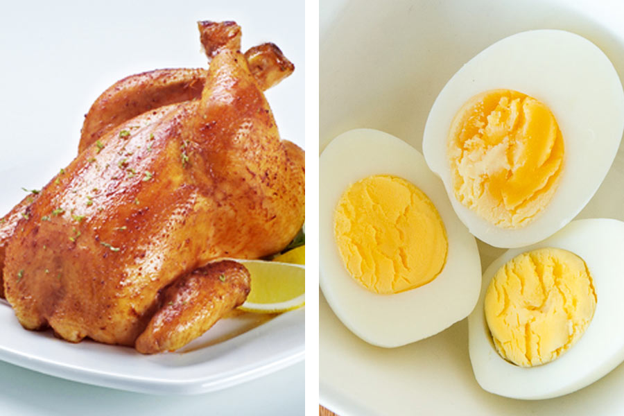Chicken vs Egg which has more Protein dgtl