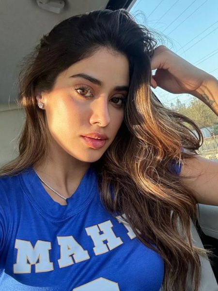 Janhvi kapoor's promoting her upcoming film Mr. and Mrs. Mahi through Method Dressing dgtl