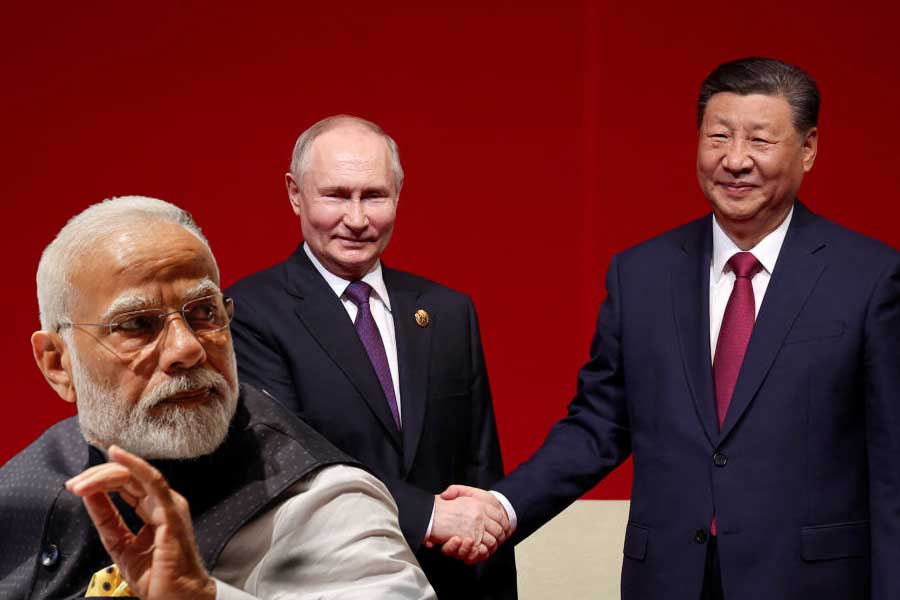 What are India’s concerns after China and Russia deepen ties