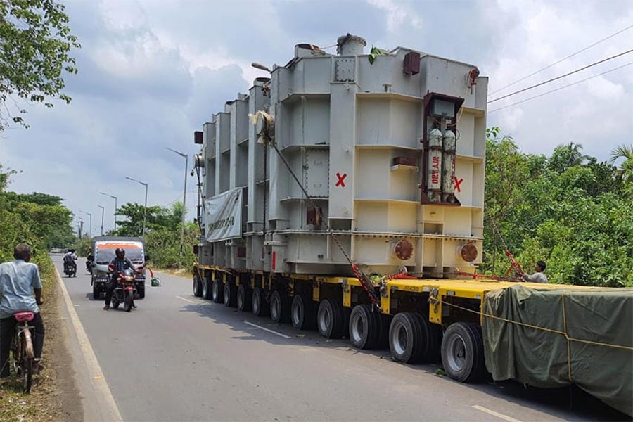 A new transformer with a power supply capacity of 500 Mega Volt Ampere (MVA) will be installed in the power grid of Sonarpur