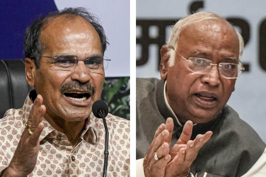 Congress president Mallikarjun Kharge’s remarks on Adhir Chowdhury and alliance with left