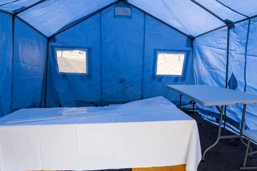 Air Force tests Arogya Maitri Cube, world's first air-lifted portable hospital