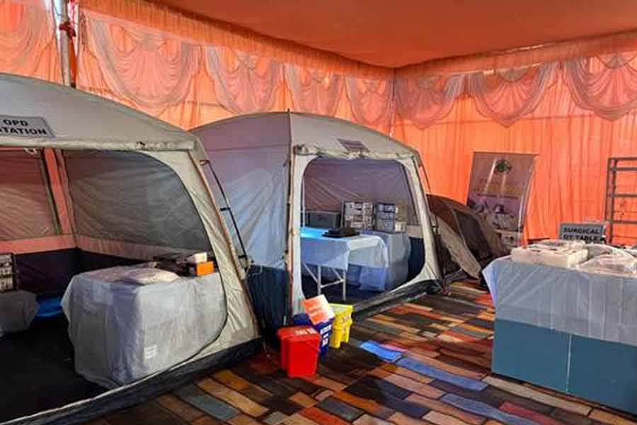 Air Force tests Arogya Maitri Cube, world's first air-lifted portable hospital