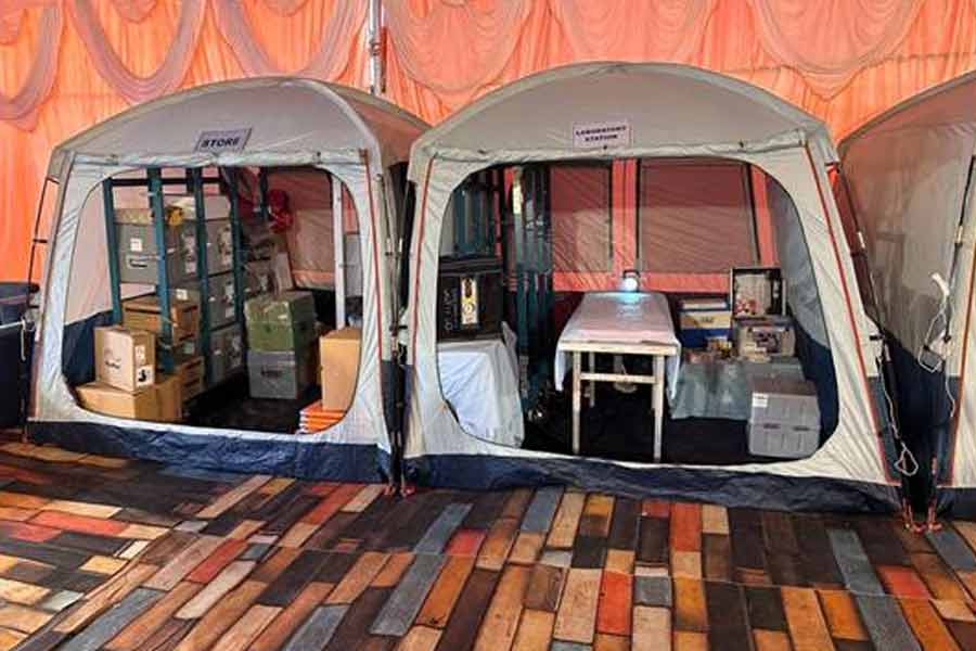 Air Force tests Arogya Maitri Cube, world's first air-lifted portable hospital