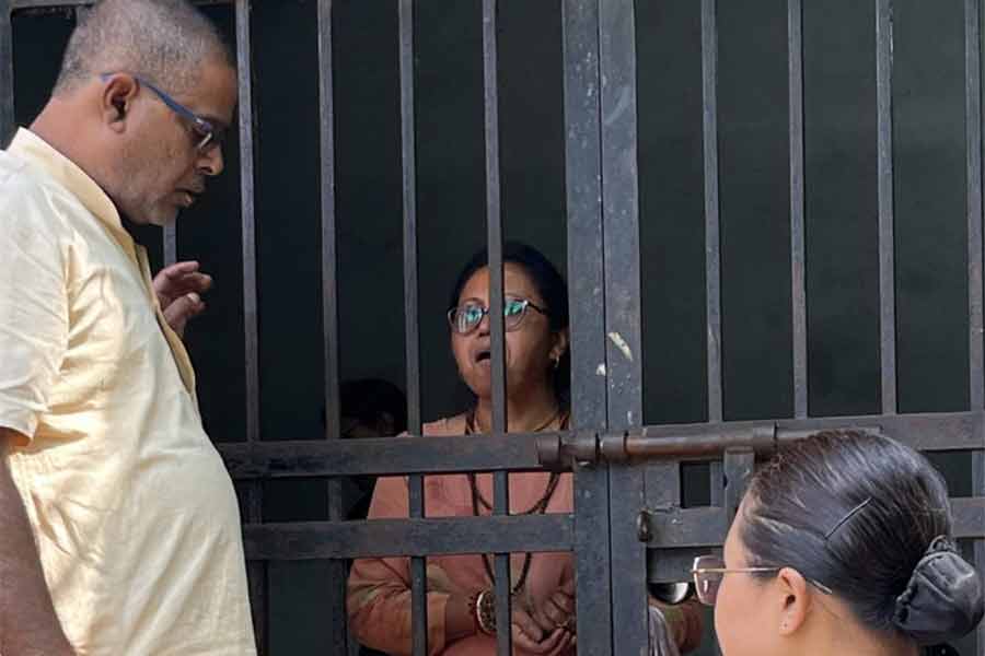 Former BJP MLA Mitali Roy and his brother was arrested for provoking violence in Dhupguri