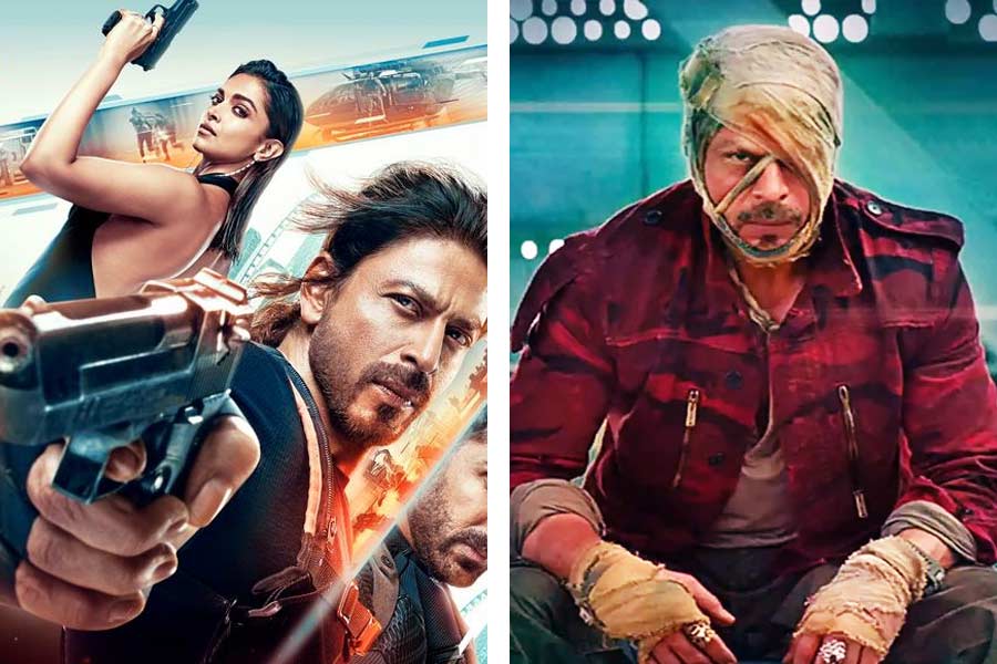 ‘অ্যানিম্যাল’-এর পর রয়েছে বলিউডের ‘বাদশা’ শাহরুখ খানের ছবি। ২০২৩ সালে শাহরুখের ‘পাঠান’ এবং ‘জওয়ান’ দু’টি ছবিই বক্স অফিসে ১০০০ কোটি টাকা ক্লাবে নাম লিখিয়েছে।
