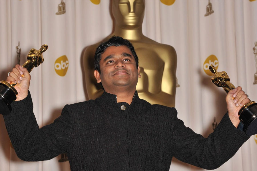 A R Rahman said that his mother used to wrap his award in towel