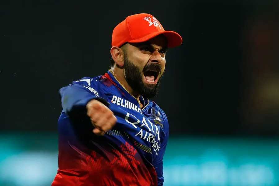 Virat Kohli in RCB jersey