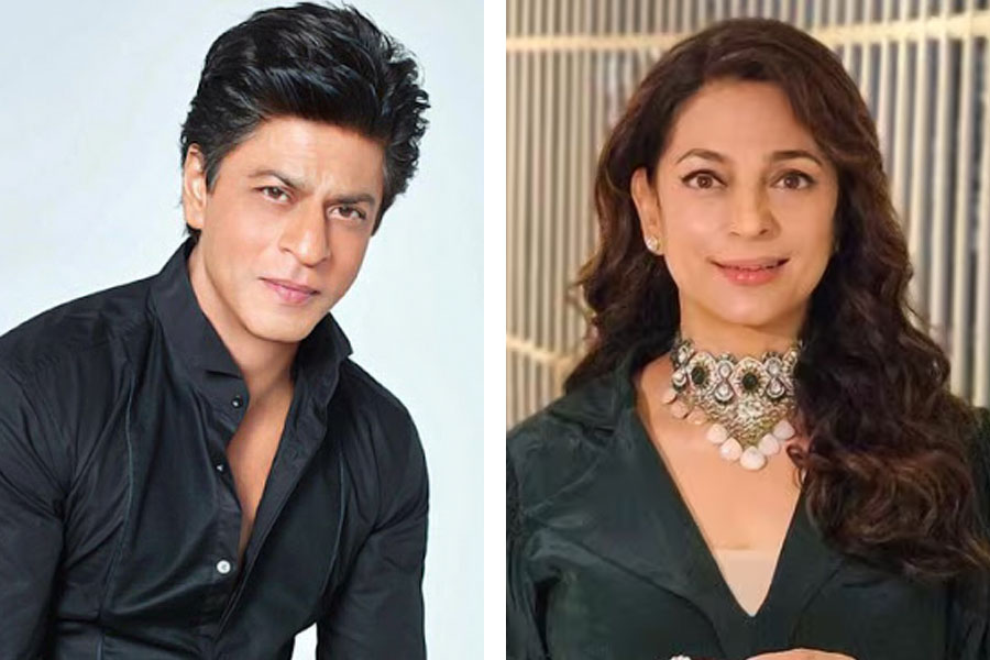 Actress Juhi Chawla shares updates on Shah Rukh Khan’s health