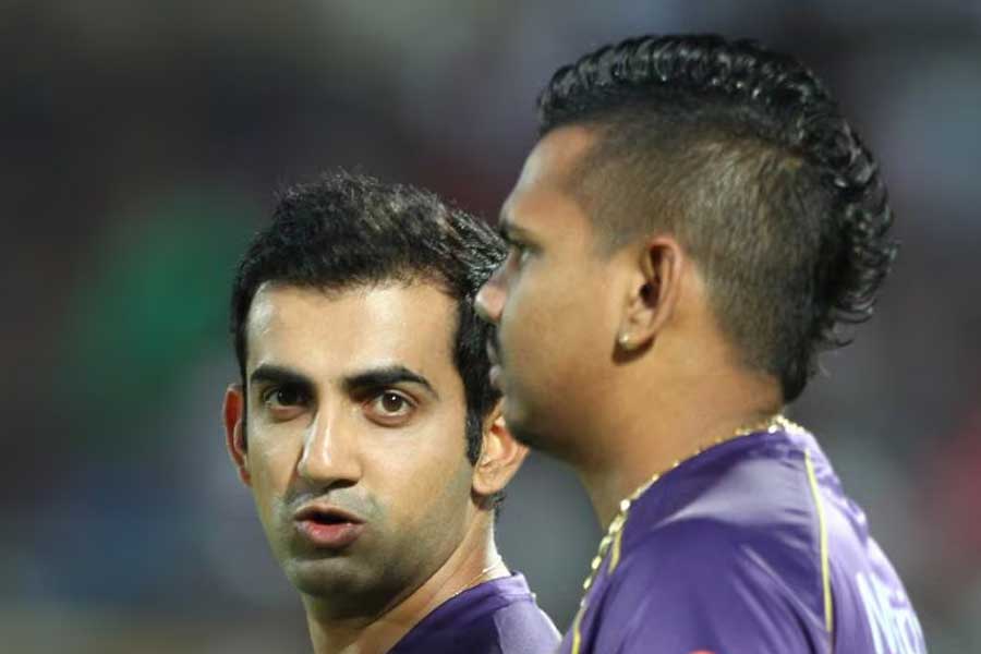 Gautam Gambhir and Sunil Narine
