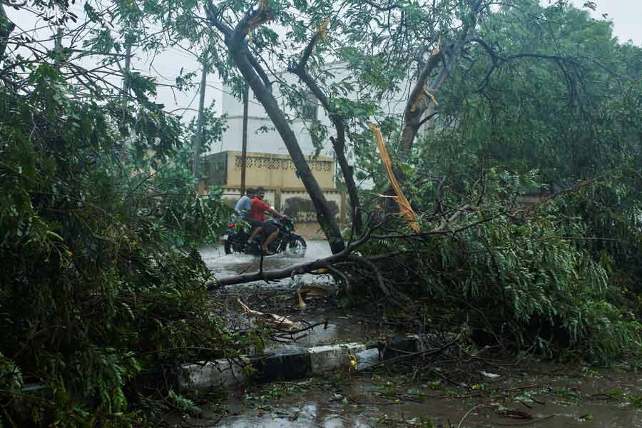 আবহাওয়া দফতরের রবিবার রাত সওয়া ৮টার পূর্বাভাস ছিল, উত্তর বঙ্গোপসাগরের উপর দিয়ে উত্তর দিকে এগিয়ে যাবে রেমাল। সেই সময় পশ্চিমবঙ্গের সাগরদ্বীপের ১২৫ কিলোমিটার দক্ষিণ-পূর্বে, ক্যানিংয়ের ১৩০ কিলোমিটার দক্ষিণ এবং দক্ষিণ-পূর্বে, বাংলাদেশের মোংলা থেকে ১৫০ কিলোমিটার দক্ষিণে এবং বাংলাদেশের খেপুপাড়ার ১৩৫ কিলোমিটার দক্ষিণ এবং দক্ষিণ-পশ্চিমে ছিল তার অবস্থান। 