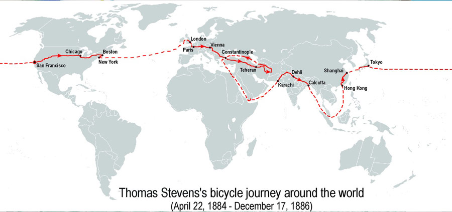 Environment friendly cycle is raising awareness around the world