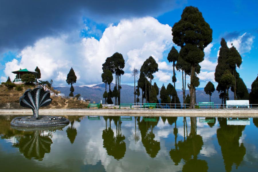 You can opt Jorepokhri as your monsoon destination