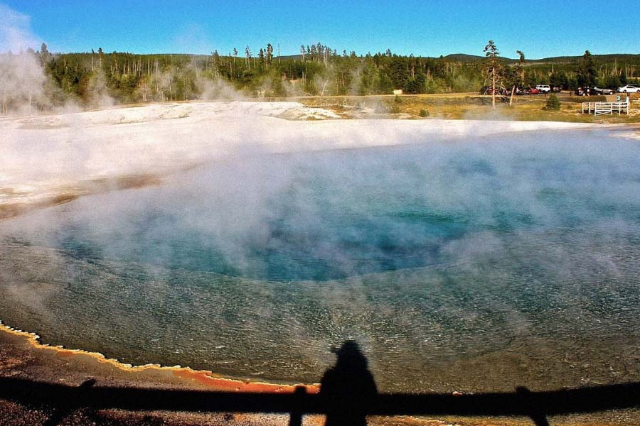 Yellowstone super volcano of USA which may cause of mass extinction 