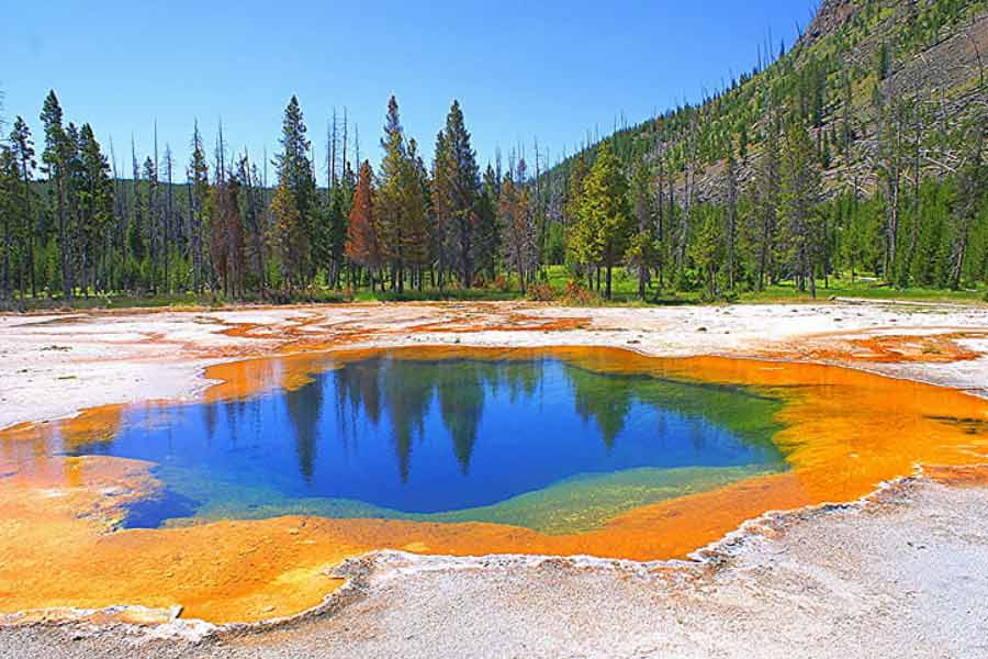Yellowstone super volcano of USA which may cause of mass extinction 