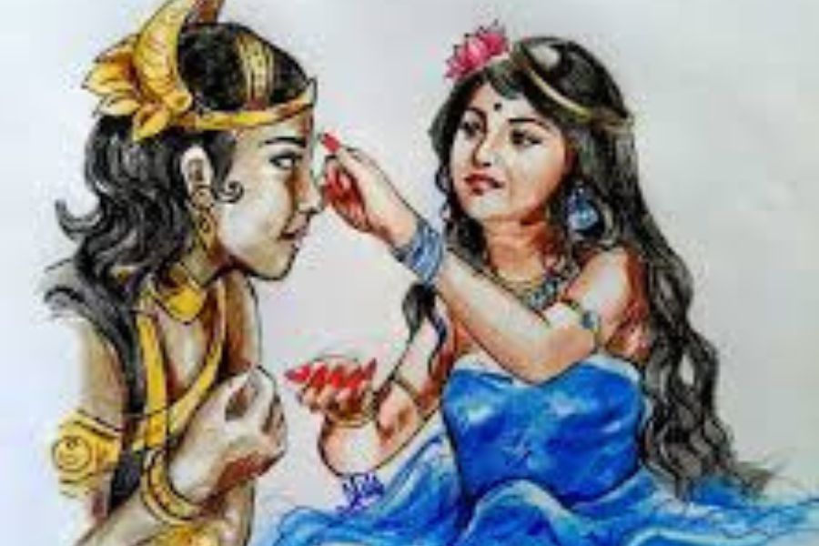 ভাইয়ের নিরাপদ প্রত্যাবর্তনে আনন্দিত হয়ে সুভদ্রা তাঁকে তেলের প্রদীপ, ফুলের মালা, মিষ্টি এবং কপালে সিঁদুরের তিলক দিয়ে স্বাগত জানান। এই কিংবদন্তি অনুসরণ করে ভাইয়ের সুরক্ষার জন্য ভাইফোঁটার প্রচলন হয়েছে বলেও মনে করা হয়। 