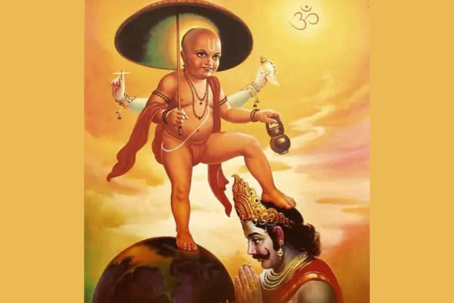 শোনা যায়, ভগবান বামদেব যখন বালি মহারাজের প্রতি সন্তুষ্ট হয়ে বিষ্ণুরূপে আবির্ভূত হন, তখন বালি বর চেয়েছিলেন যে ভগবান বিষ্ণু যেন পাতাললোকের প্রতিটি দরজায় থাকেন। বিষ্ণু সম্মত হয়ে বালির দ্বারপালক হন। 