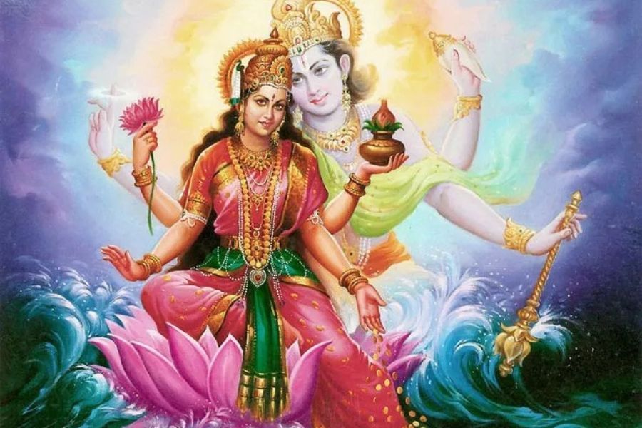 লক্ষ্মী তখন উত্তর দেন যে বালির সেবায় তাঁর সব কিছুই নিয়োজিত রয়েছে। দয়া করে তিনি যেন ভগবান বিষ্ণুকে মুক্তি দেন। এই ভাবে, ভগবান বিষ্ণু বালির সেবা থেকে মুক্তি পান।