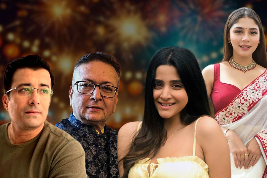 Rishi Kaushik, Bharat Kaul, Debchandrima Singha Roy and Adrija Roy’s Diwali experience in Mumbai