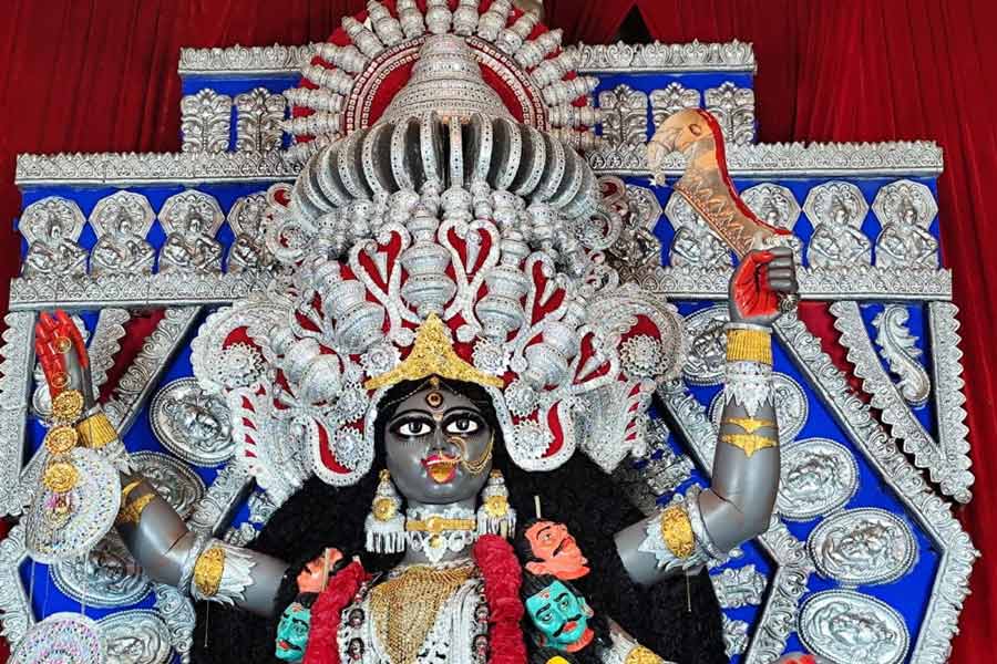 Controversy sparked regarding the Kali Puja of Somen Mitra