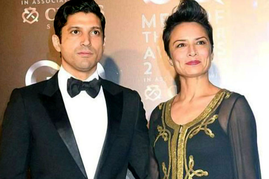 farhan akhtar and adhuna bhabani 