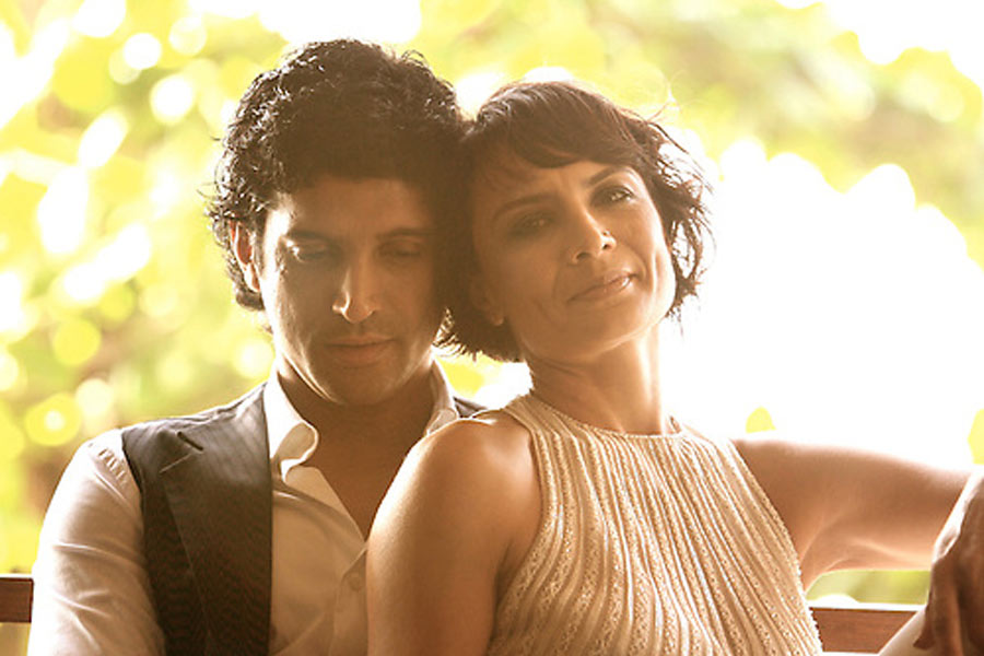 farhan akhtar and adhuna bhabani 