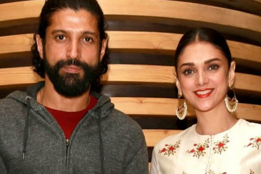 farhan akhtar and aditi rao hydari