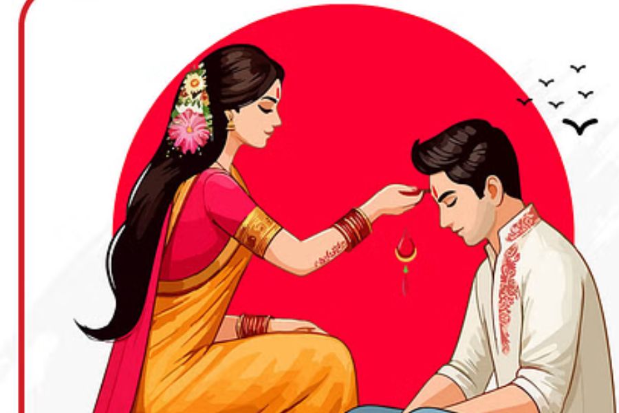 ‘ভাইয়ের কপালে দিলাম ফোঁটা/যমের দুয়ারে পড়ল কাঁটা/যমুনা দেয় যমকে ফোঁটা/আমি দিই আমার ভাইকে ফোঁটা!’ ভাইফোঁটা মানেই দিদিদের-বোনেদের মুখে মুখে এই ছড়ার উচ্চারণ। 