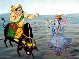 কথিত আছে, যমুনা যমকে রাতের খাবারের জন্য আমন্ত্রণ জানিয়েছিলেন। হিন্দু রীতি অনুসারে, খাওয়ার পর যম যমুনাকে তাঁর কাছে কিছু চাইতে বলেন। কিন্তু যমুনার কোনও পার্থিব, বস্তুগত ইচ্ছা ছিল না, তাই তিনি তাঁর কাছ থেকে শুধু চিরন্তন আশীর্বাদই চেয়েছিলেন। 