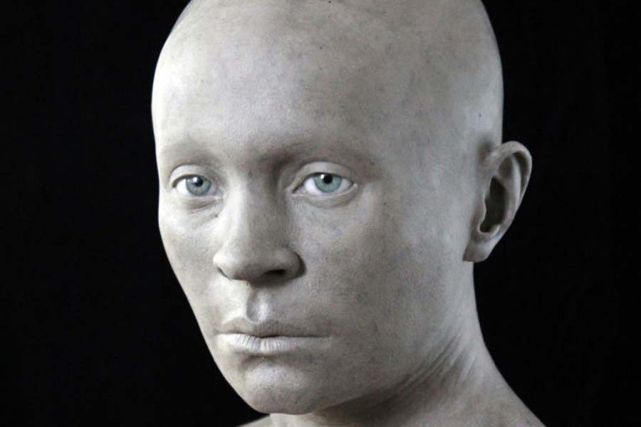 Scientists has reconstructed Zosia's 400 year old face of vampire 