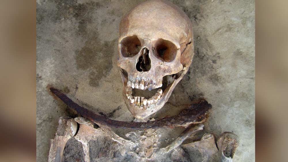 Scientists has reconstructed Zosia's 400 year old face of vampire 