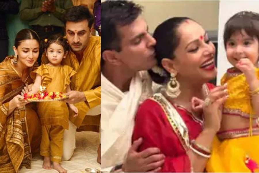 উৎসবের মরসুমে ফ্যাশনের দিক থেকে মোটেই পিছিয়ে নেই কচিকাঁচারা। তাদের সাজপোশাক পৃথক ভাবেই উঠে আসছে আলোচনায়। উৎসবের দিনে আপনি কেমন সাজাবেন আপনার বাড়ির খুদে সদস্যকে? টিপস্‌ হিসেবে হাজির স্বয়ং বলিউডি ‘স্টার কিড’রাই। 