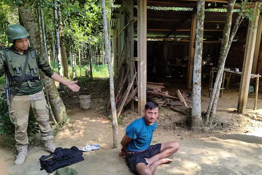 মণিপুর পুলিশের কনস্টেবল বিক্রমজিৎ সিংহ।