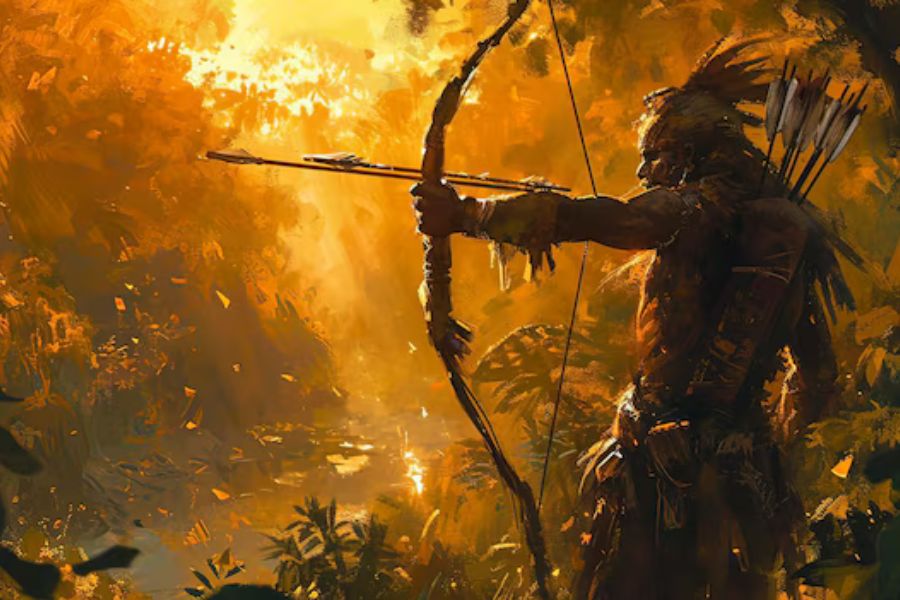 একদিন বীরভান ও ধীরমতি শিকারের জন্য গভীর জঙ্গলে যায়। কোনও শিকার না পেয়ে দু’জনেই হতাশ ও তৃষ্ণার্ত বোধ করে। বীরভান জলের সন্ধানে গেলে ধীরমতী তার জন্য অপেক্ষা করতে থাকে।