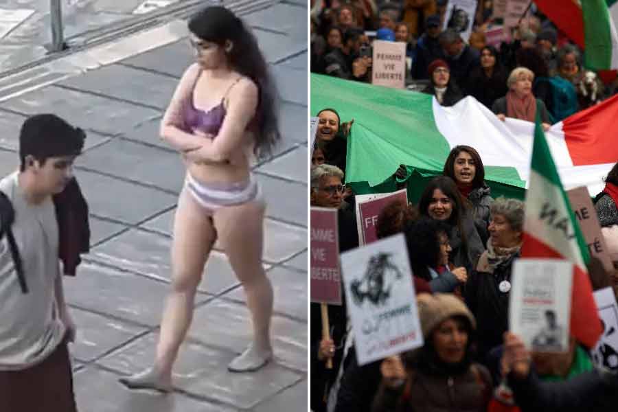 UN is closely monitoring situation in Iran after woman arrested for stripping in public dgtl