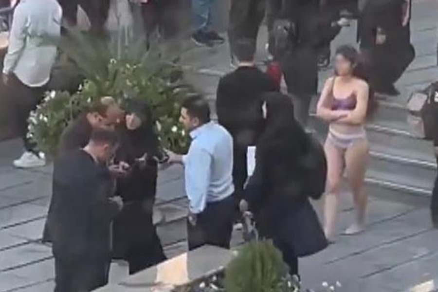 All need to know about situation after woman arrested for stripping in public in Iran