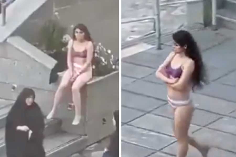 All need to know about situation after woman arrested for stripping in public in Iran