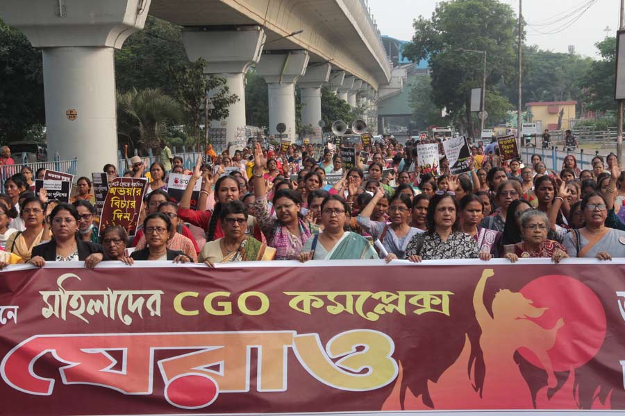 Women's forum organises march to CBI office again