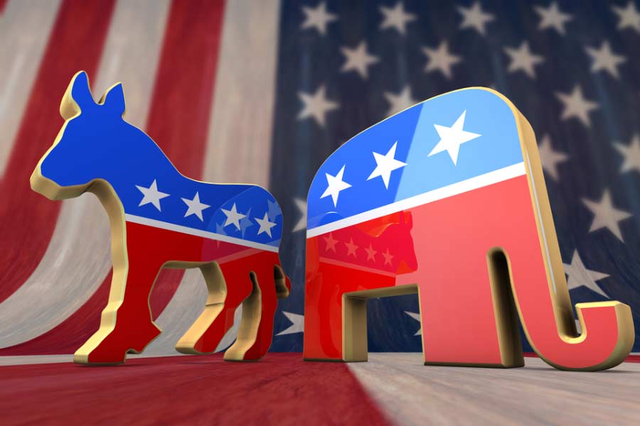 How donkey and elephant became Democrat and Republican Party symbol in America dgtl