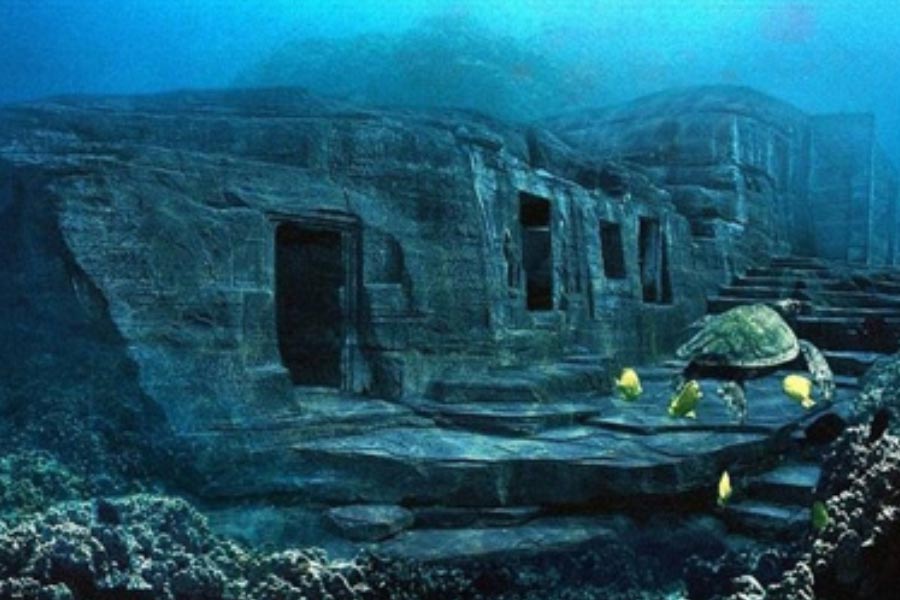 Japan lost under water Pyramid city in Pacific Ocean know the details