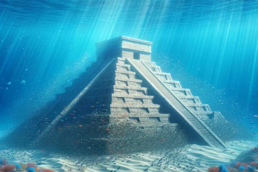 Japan lost under water Pyramid city in Pacific Ocean know the details