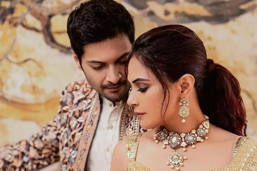 Ali Fazal and Richa Chadda