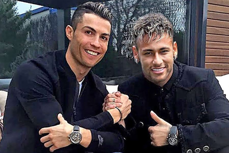 picture of Cristiano Ronaldo and Neymar