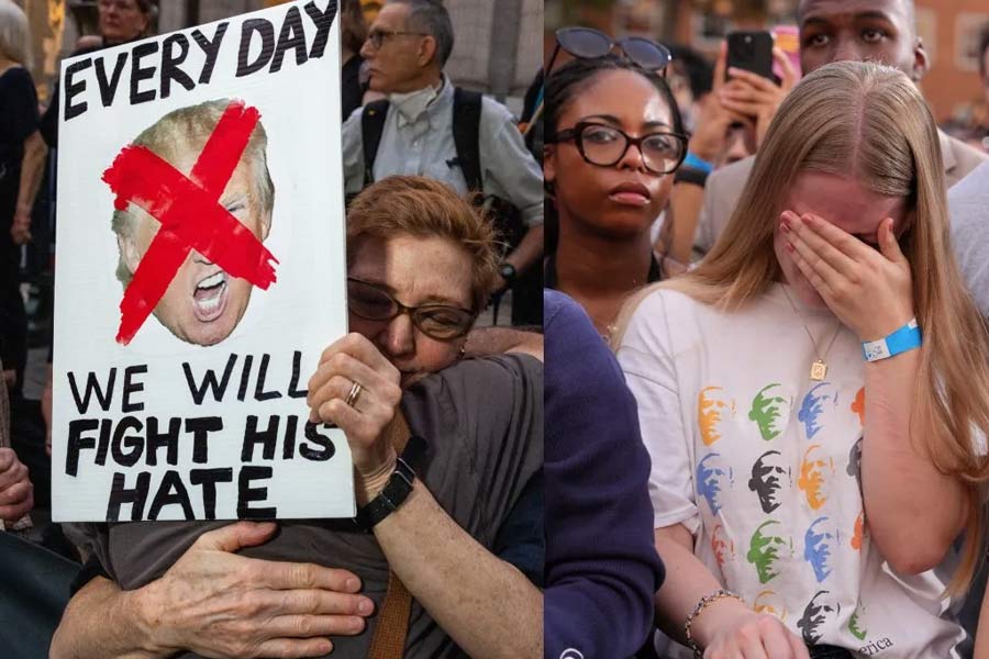 US women starts 4B movement to boycott men soon after Donald Trump elected as President 