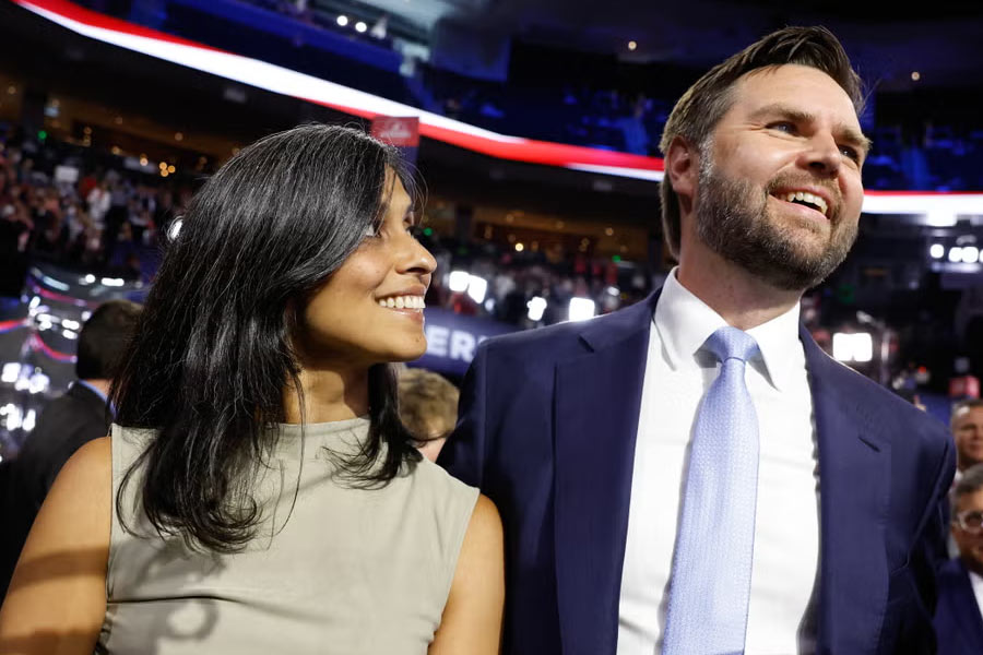  Chilukuri Vance, the wife of Vance is set to become the first Indian-origin Second Lady