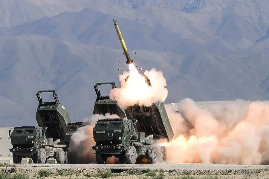 Pinaka Multi Barrel Rocket Launcher System France may purchase this weapon from India 