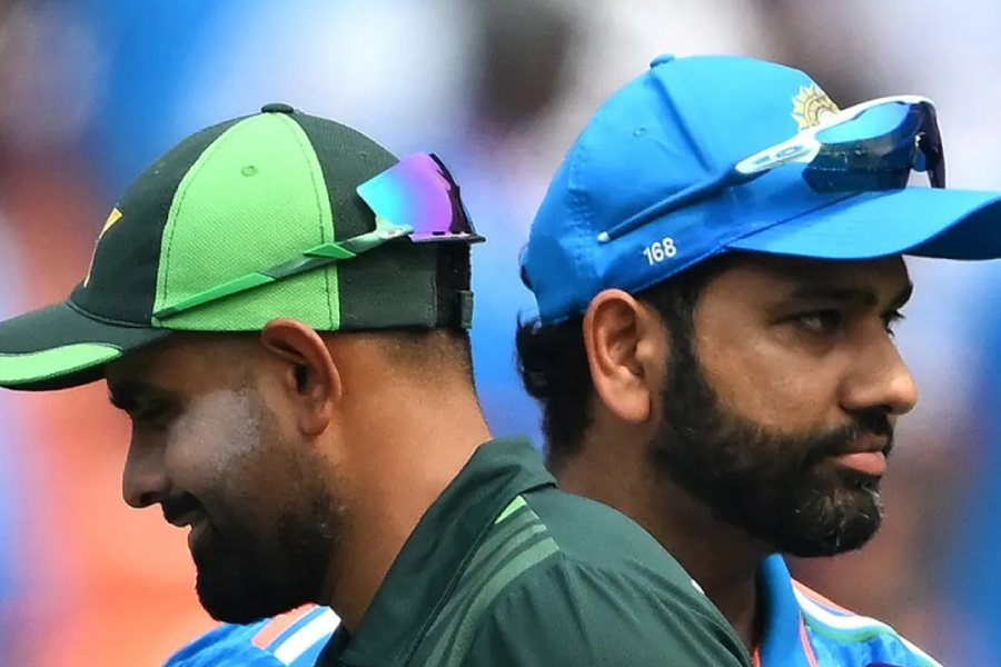 Picture of Babar Azam and Rohit Sharma