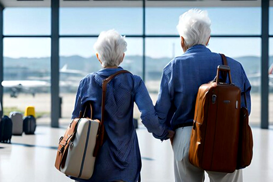 Here are some tips while travelling with older passengers