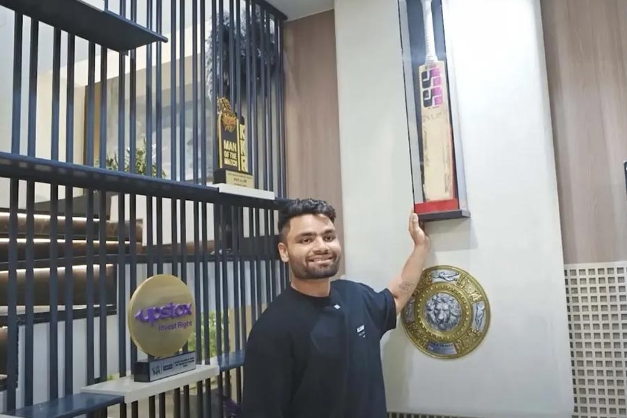 Rinku Singh team India and KKR cricketer purchase Rs 3 5 crore bungalow with private pool and rooftop bar in Aligarh Uttar Pradesh